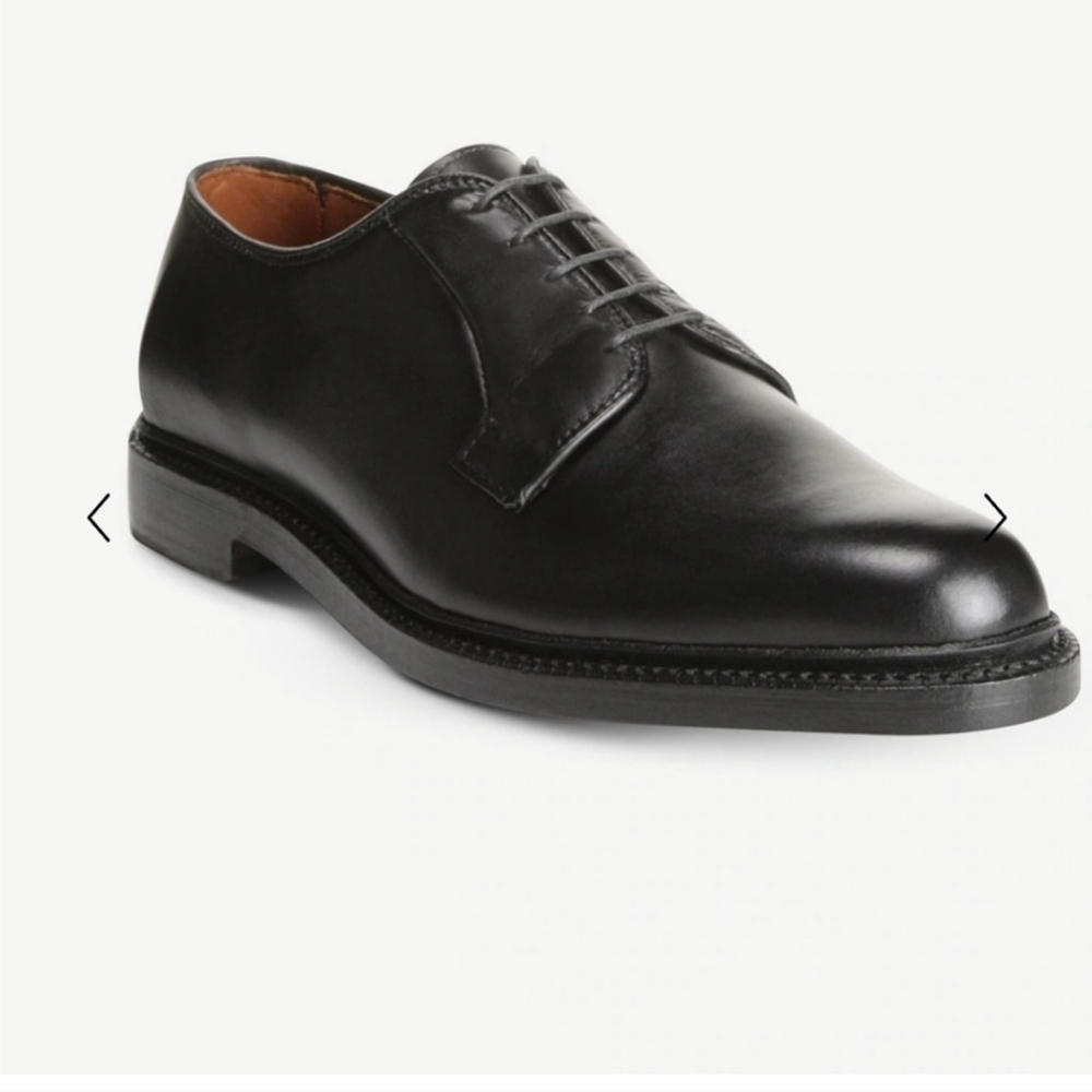 Allen EDMONDS Leeds Plain toe ALL LEATHER DRESS SHOES 14 D